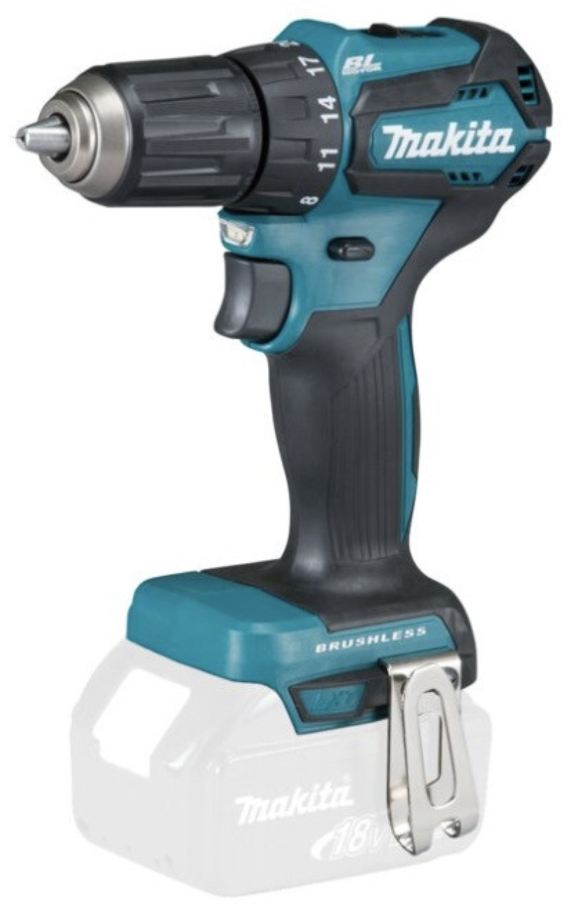 Makita aku bezuhlíkový šroubovák Li-ion LXT 18V, DDF483Z